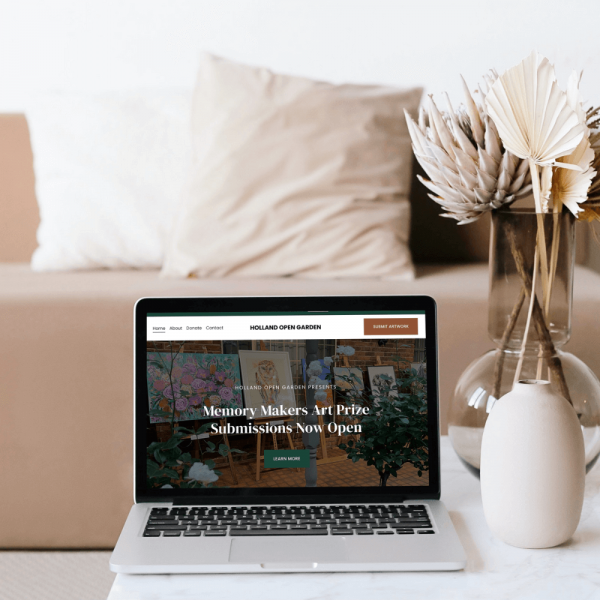 not for profit website design showcase